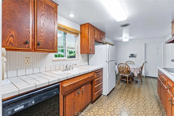 Kitchen with Access to Garage