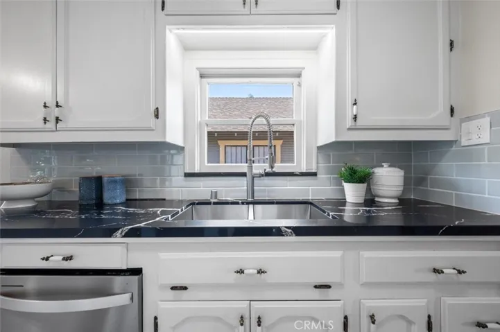 Quartz counters and extra tall.