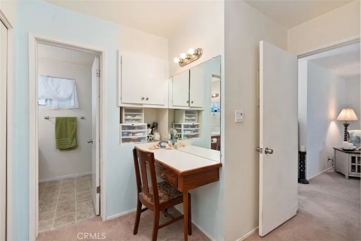 Power room outside the full bath