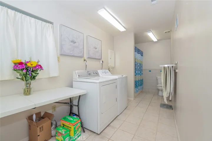 Laundry room and 2nd bathroom