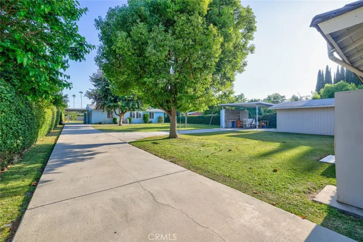 Driveway to second home