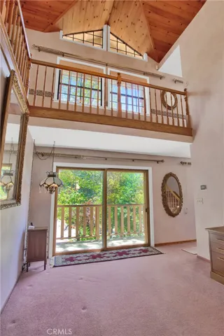Slider to access balcony
