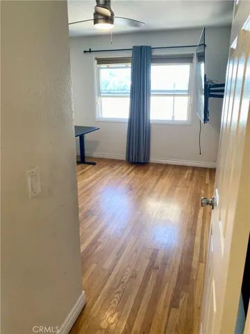 1st floor bedroom 3 has view of patio