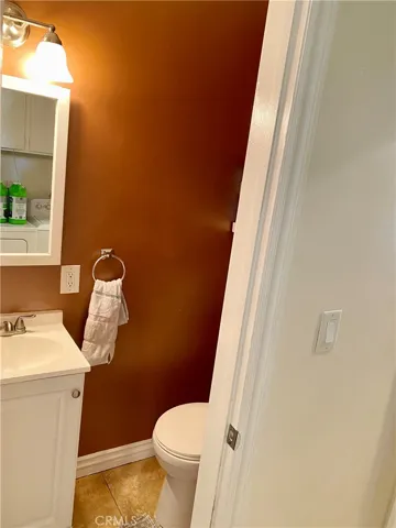 1st floor half bath