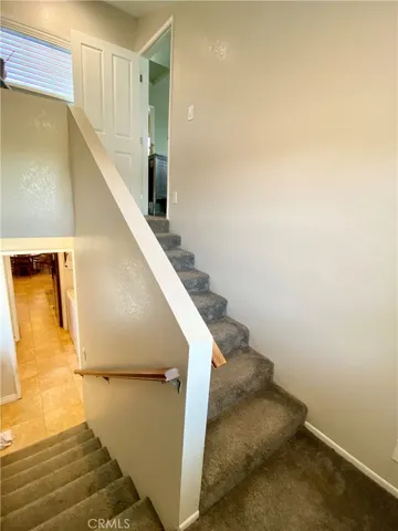 Stair ascending to primary retreat