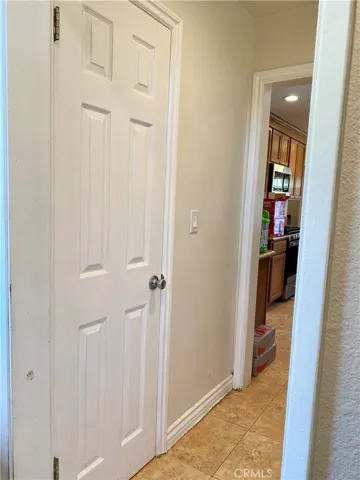 1st floor half bath entry from laundry room