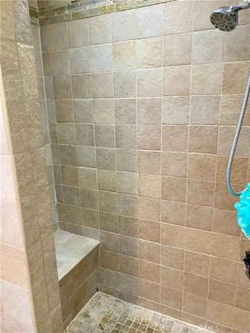 Custom tile bench