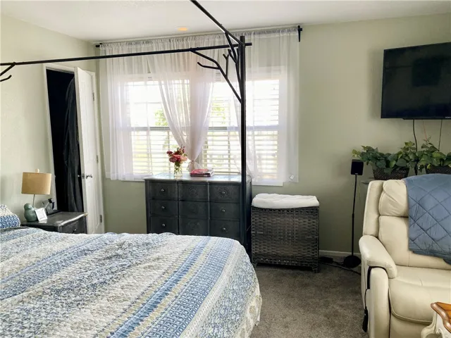 Walk-in closet to the left