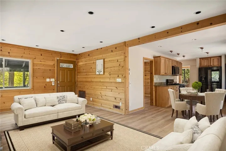 This is a comfortable open floor plan with a wonderful flow to entertain your family and friends.