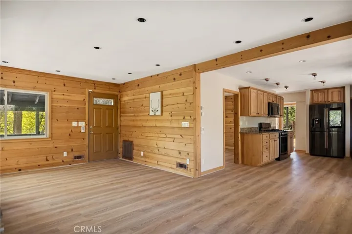Look at the open floor plan!  Shown in its current view.