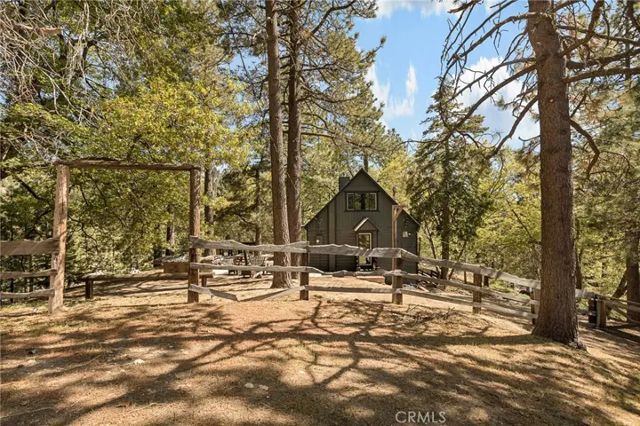 Even has a corral for your animals.