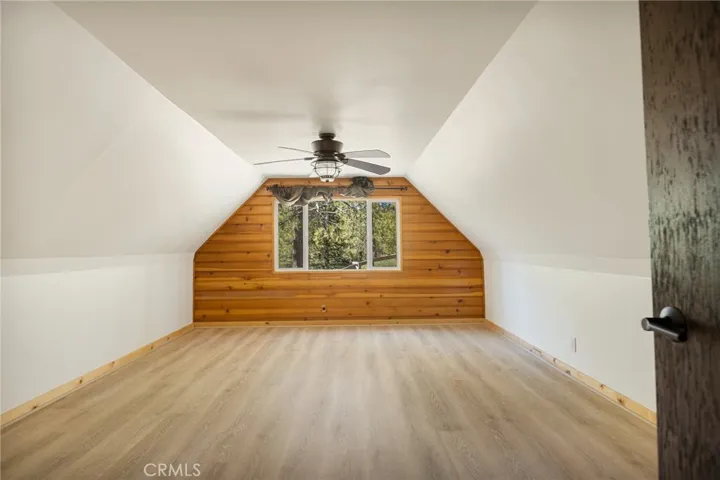 Upper level Primary bedroom #2.  Shown in its current view.