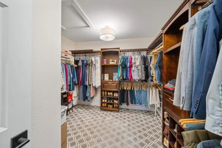 Primary Walk in Closet