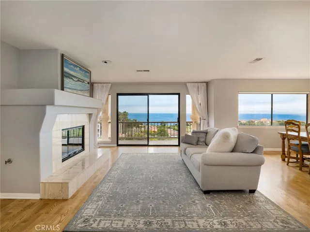 Entry, Living room view