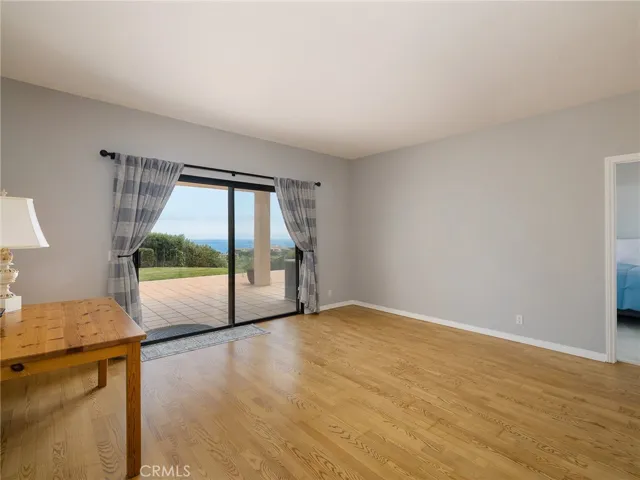 Downstairs family room.