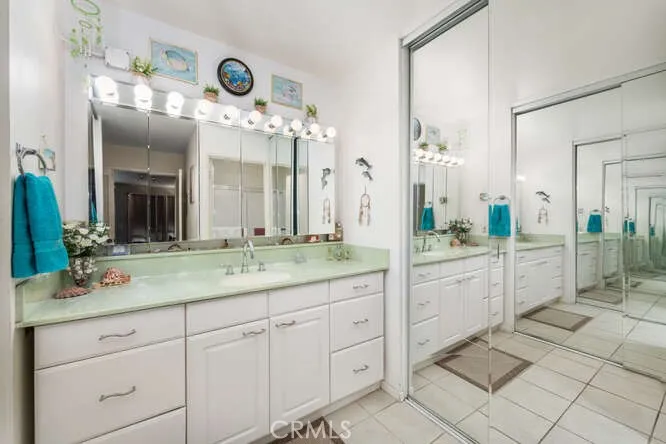 Bathroom inside the bedroom.