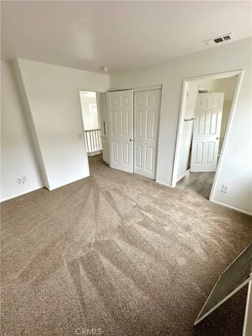 upstairs bedroom with Jack and Jill sharred bath