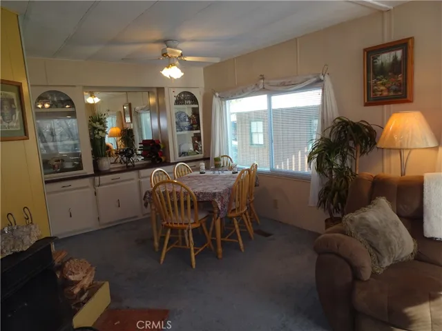 open to dining rm
