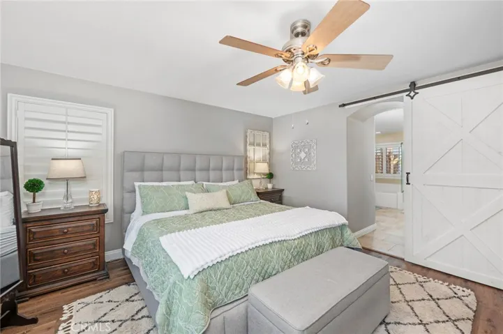 Upstairs: Master Bedroom 6