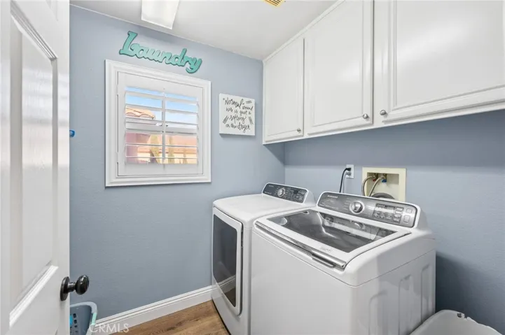 Upstairs: Laundry Room