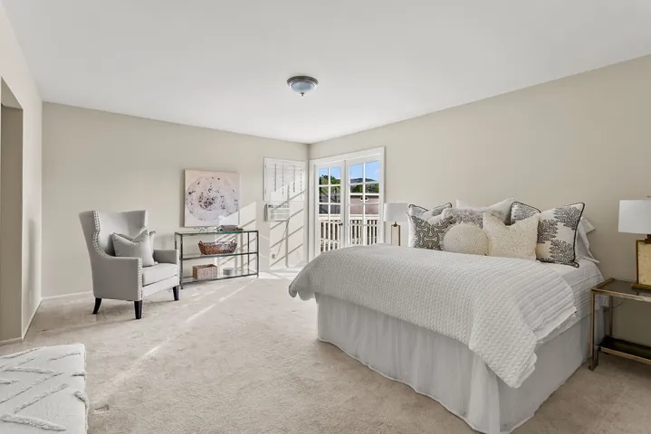 Room for sleeping and lounging quarters