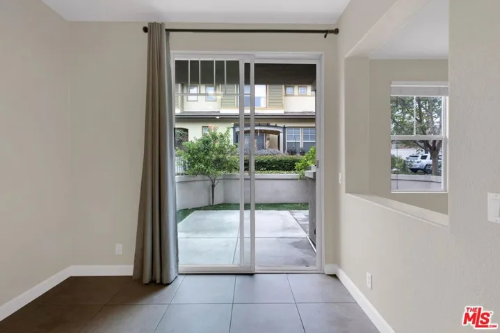 Dining and Patio Entrance