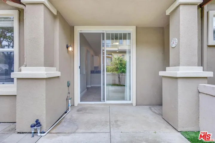 Entrance to the Patio from the Dining Area