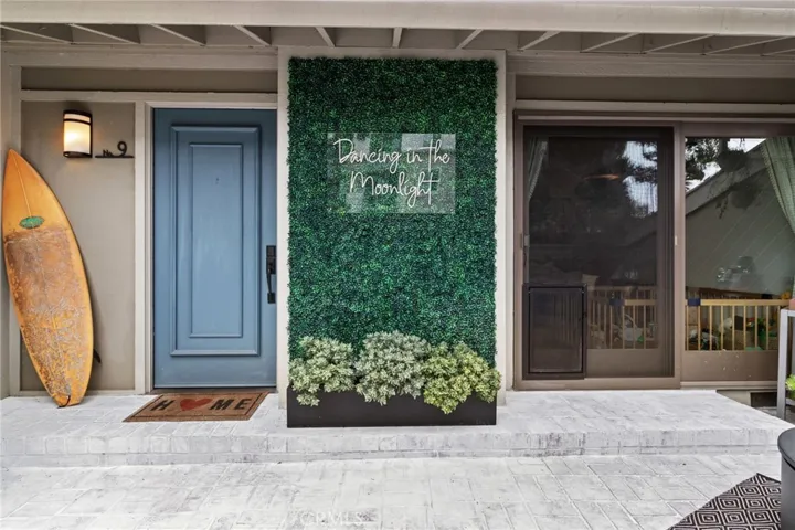 Entry and front patio
