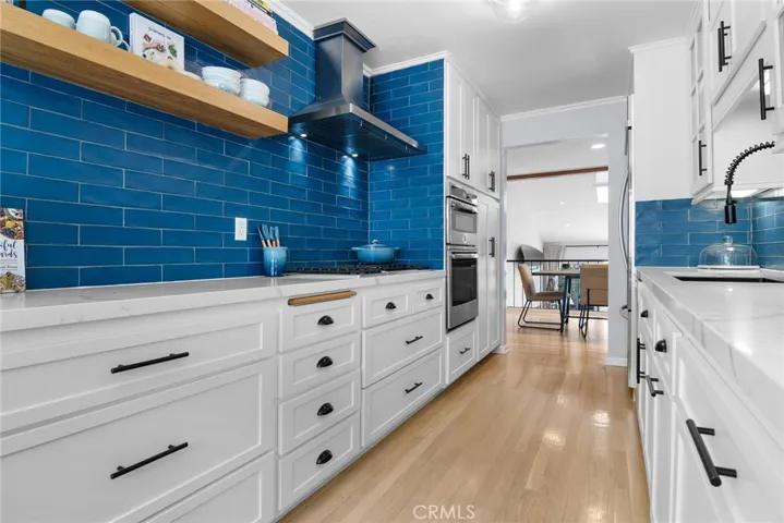 Remodeled kitchen
