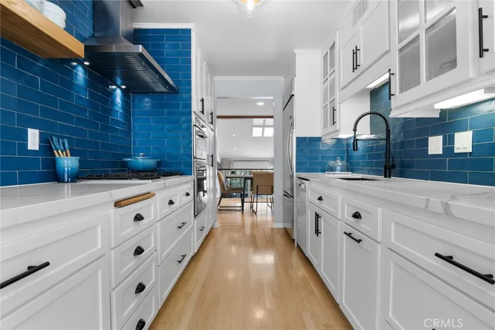 Remodeled kitchen