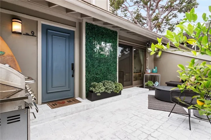 Entry and front patio
