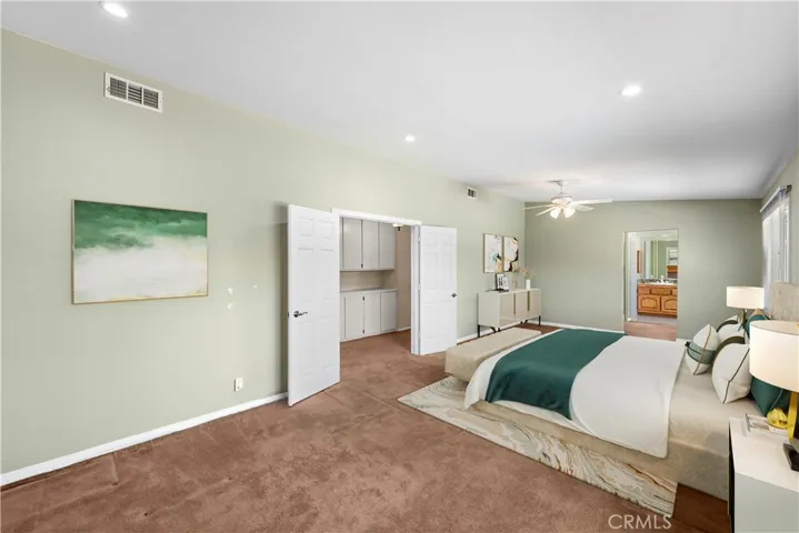 Primary Bedroom - Virtually Staged