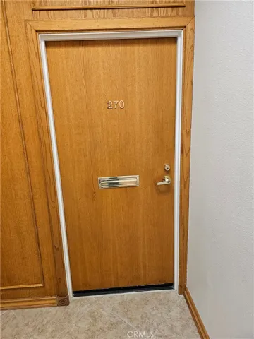 Suite entrance