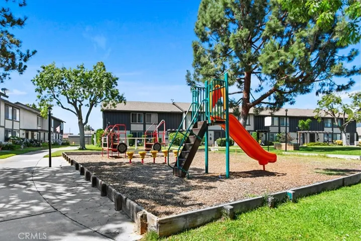 Community playground just down the sidewalk from home