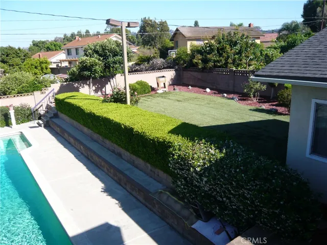 view from primary bedroom balcony