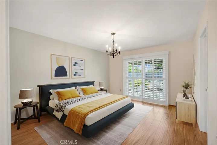 master Bedroom virtually staged