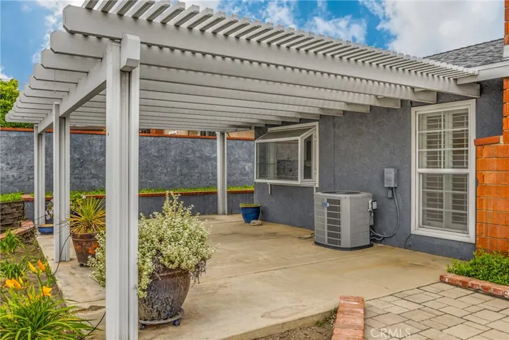 back yard patio
