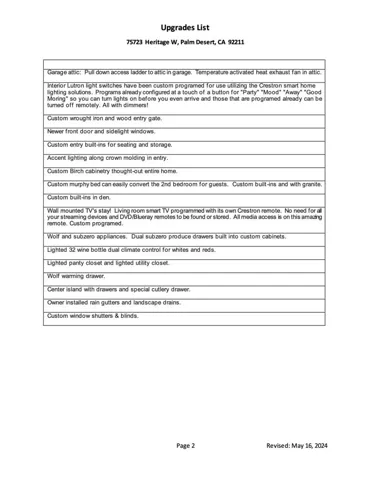 Upgrades List Page 2 of 20001