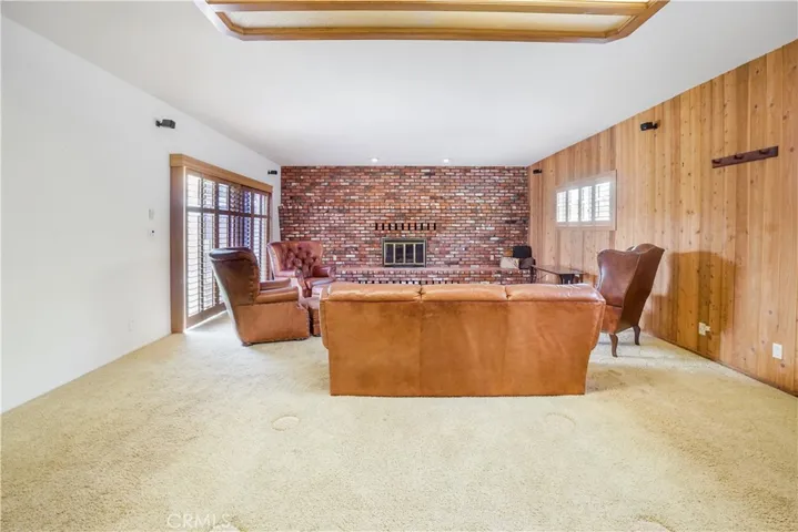 Spacious family room