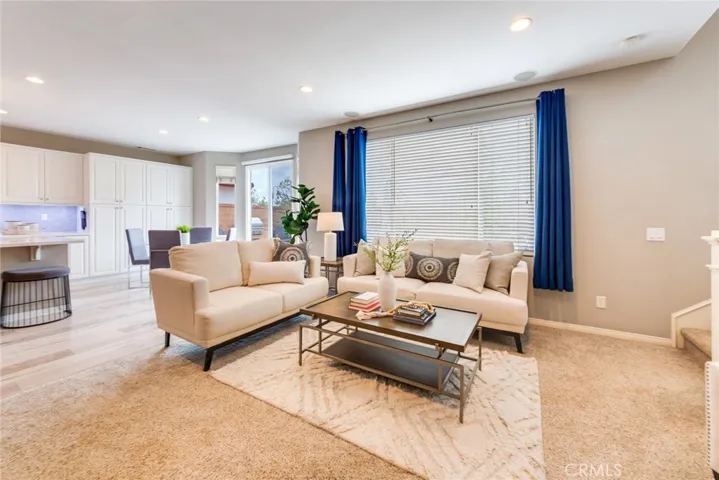 Family Room Looking toward Breakfast Nook and Backyard