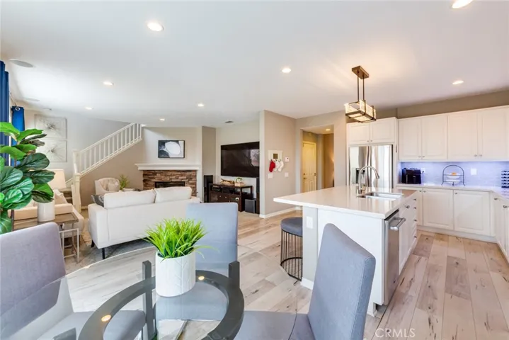 Breakfast Nook, Remodeled Kitchen and Beautiful Flooring