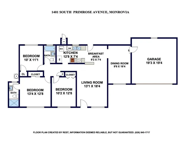 1401 S Primrose Avenue, Monrovia, California 91016