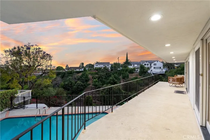 BALCONY OFF OF LIVING & DINING ROOM