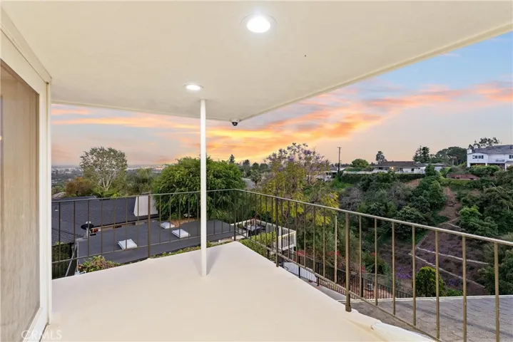 BALCONY OFF OF MAIN BEDROOM