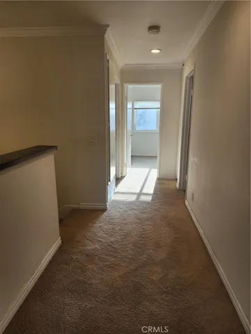 Hallway to the master bedroom
