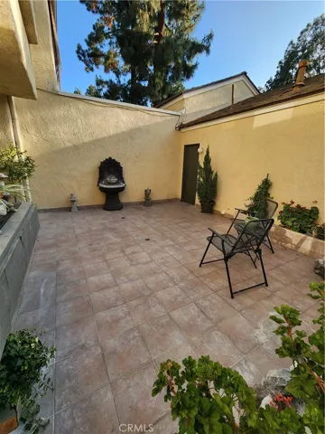 Patio area from Kitchens