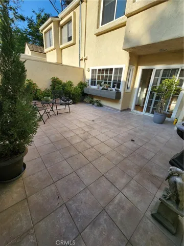 Patio area