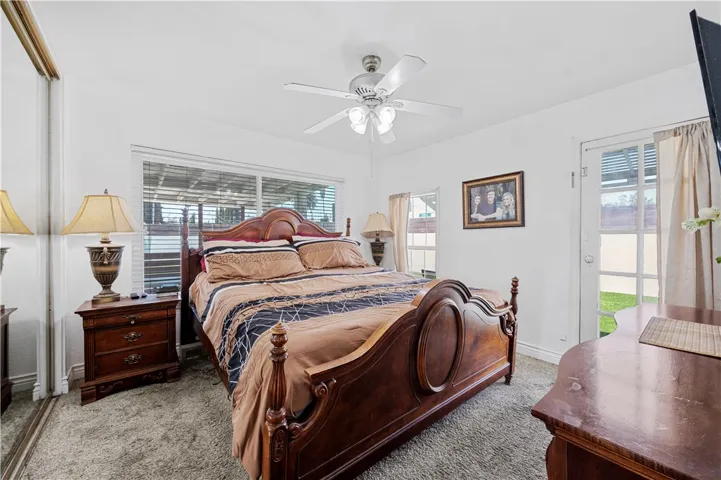 Primary Bedroom w/door to side retreat 24151 Fordview Lake Forest Ca 92630
