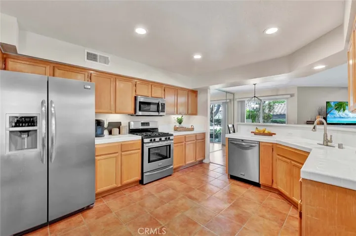 Love the open kitchen!