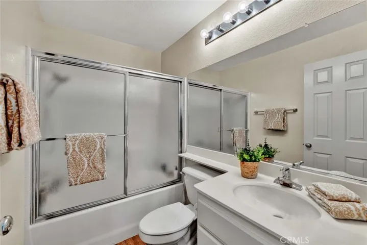 Guest bathroom upstairs with bathtub shower combo
